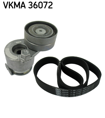 V formos rumbuotas diržas, komplektas - VKMA 36072 SKF